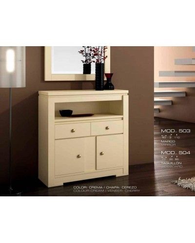 Recibidor colonial lacado 194-504 